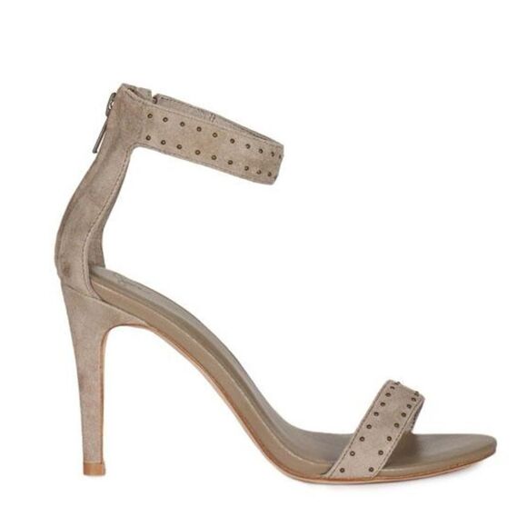 Joie Agata Suede Ankle Strap Heels - Picture 3 of 10